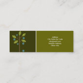 Bomen en Visitekaartjes daarvan — Skinny (Achterkant)