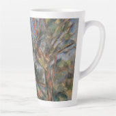 Bomen en Weg, Postimpressionistisch Landschap Latte Mok (Rechts)