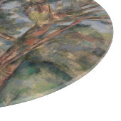 Bomen en Weg, Postimpressionistisch Landschap Snijplank (Hoek)