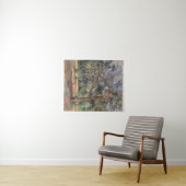 Bomen en Weg, Postimpressionistisch Landschap Wandkleed (In Situ (horizontaal))