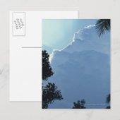 Bomen en wolken briefkaart (Voorkant / Achterkant)