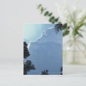 Bomen en wolken briefkaart (Staand voorkant)
