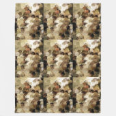 BOMEN FLEECE DEKEN (Voorkant)