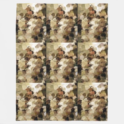 BOMEN FLEECE DEKEN (Voorkant)