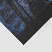 Bomen Forest Night Sky-lospagina Tissuepapier (Detail)