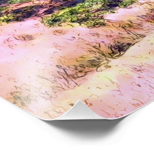 BOMEN FOTO AFDRUK (Hoek)