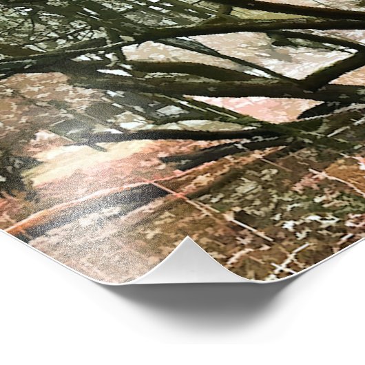 BOMEN FOTO AFDRUK (Hoek)