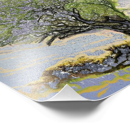 BOMEN FOTO AFDRUK (Hoek)