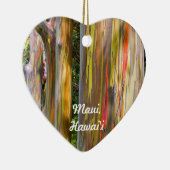 Bomen, gebilderd, Maui Keramisch Ornament (Rechts)