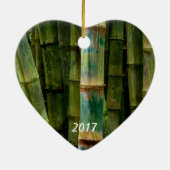 Bomen, gebilderd, Maui Keramisch Ornament (Achterkant)