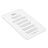 Bomen Gedicht van Kilmer, inspirerend poëzie citaa Magneet (Rechterzijde)