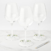 Bomen Glitter Wine Glass Labels (Set)