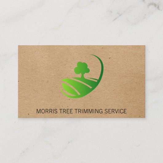 Bomen | Grasveld Visitekaartje (Voorkant)