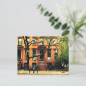 Bomen groeien in Brooklyn Briefkaart (Staand voorkant)