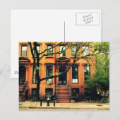 Bomen groeien in Brooklyn Briefkaart (Voorkant / Achterkant)