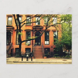 Bomen groeien in Brooklyn Briefkaart