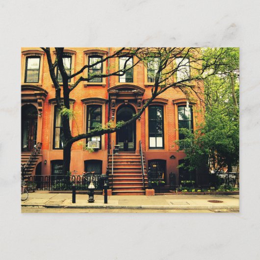 Bomen groeien in Brooklyn Briefkaart (Voorkant)