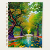 Bomen herfstbladeren Planner (Voorkant)