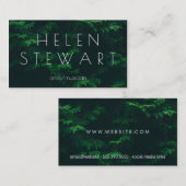 Bomen II Visitekaartje (Voorkant / Achterkant)