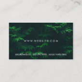 Bomen II Visitekaartje (Achterkant)