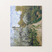 Bomen in Bloom Monet Fine Art Legpuzzel (Verticaal)