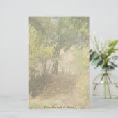 Bomen in Bossen - Speciaal banketbakkerswerk Briefpapier (Staand voorkant)