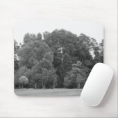 Bomen in Bute Park, Cardiff - BW Muismat (Met muis)