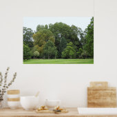 Bomen in Bute Park, Cardiff Poster (Keuken)