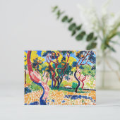 Bomen in Collioure | Andre Derain | Briefkaart (Staand voorkant)