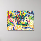 Bomen in Collioure | Andre Derain | Canvas Afdruk (Voorkant)