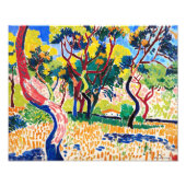 Bomen in Collioure | Andre Derain | Foto Afdruk (Voorkant)