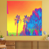 Bomen in  Cyprus Canvasprint Canvas Afdruk (Insitu (Woonkamer))