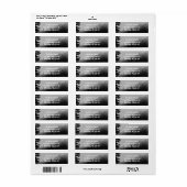 Bomen in de Etiketten van het Adres van de Terugke (Full Sheet)