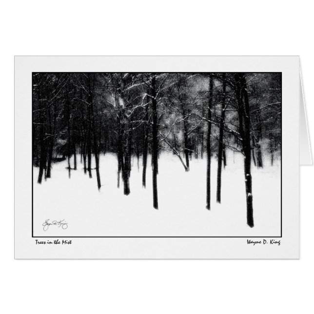 Bomen in de lijst (Voorkant Horizontaal)