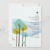 Bomen in de religieuze beugel kaart (Voorkant)