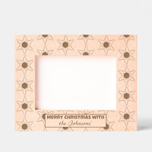 Bomen in de ronde gegraveerde lijstjes (Voorkant)