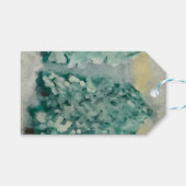 Bomen in de sneeuw cadeaulabel (Voorkant (Horizontaal))