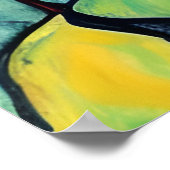 Bomen in de uitlopers niet omlijst poster (Hoek)