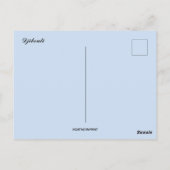 Bomen in de wilde natuur in Djibouti Briefkaart (Achterkant)