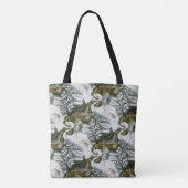 Bomen in de winter..... tote bag (Achterkant)