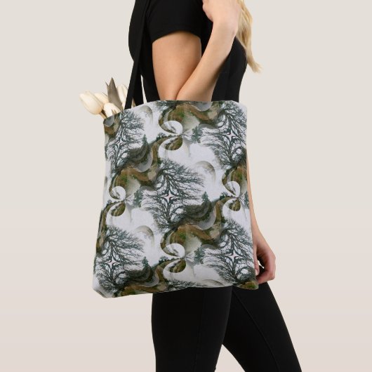 Bomen in de winter..... tote bag (Dichtbij)