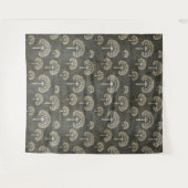 Bomen in de winterbosbouw wandkleed (Voorkant (horizontaal))