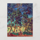 Bomen in de ziekenhuistuin | Van Gogh | Briefkaart (Voorkant)