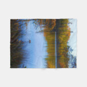 bomen in een meer in een deken van de herfst (Voorkant (Horizontaal))