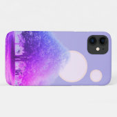 Bomen in Fog en Double Sunrise Case-Mate iPhone Case (Achterkant (horizontaal))