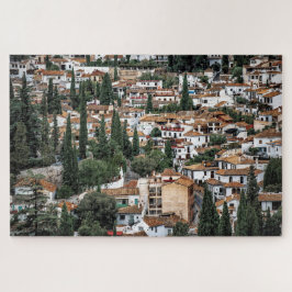 Bomen in Granada, Spanje Legpuzzel