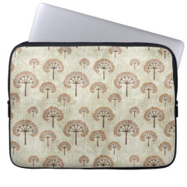 Bomen in herfselektronica tas