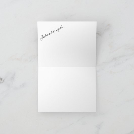 Bomen in het bos - natuur wenskaart kaart (Binnen)