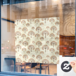 Bomen in het najaar raamsticker