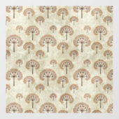 Bomen in het najaar raamsticker (Vel)